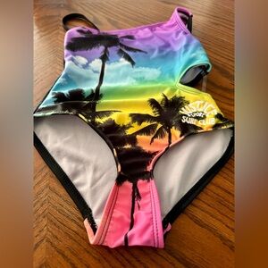 Girls Justice one piece swim suit.